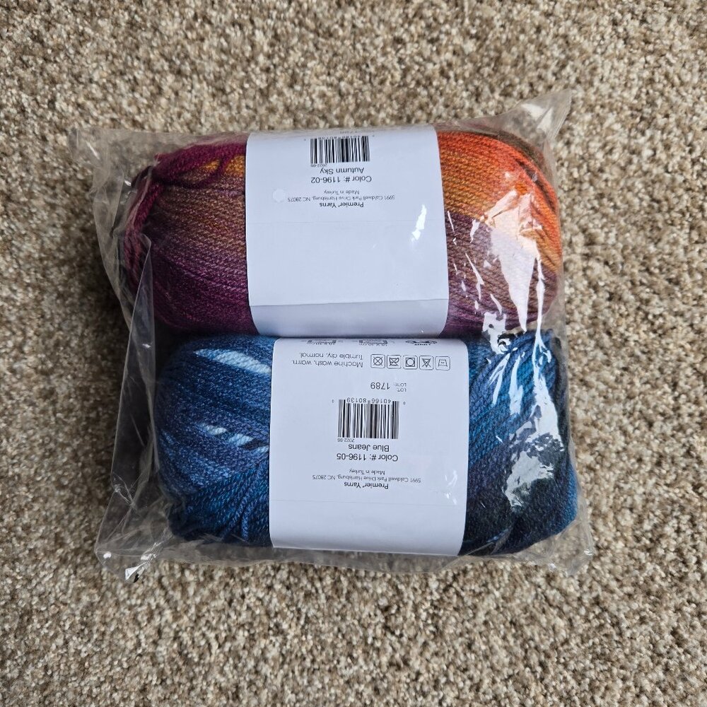 Annie's Hook & Needle Club- Color Shift Shawl Kit - Picture 5 of 8